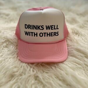 Drinks Well With Other Inappropriate Trucker Hats